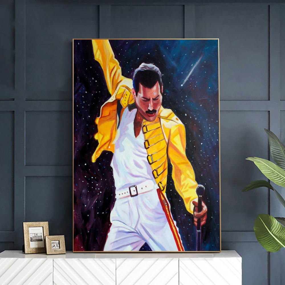 CORX Designs - Freddie Mercury Music Star Canvas Art - Review