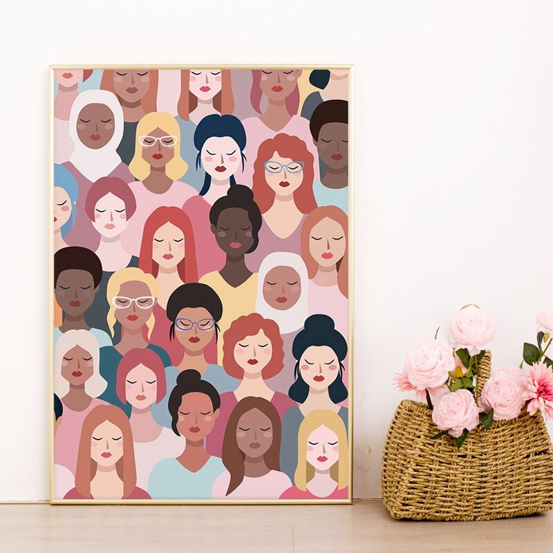 CORX Designs - Illustration Women with Closed Eyes Canvas Art - Review