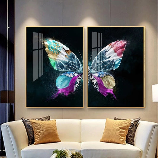 CORX Designs - Colorful Butterfly Canvas Art - Review
