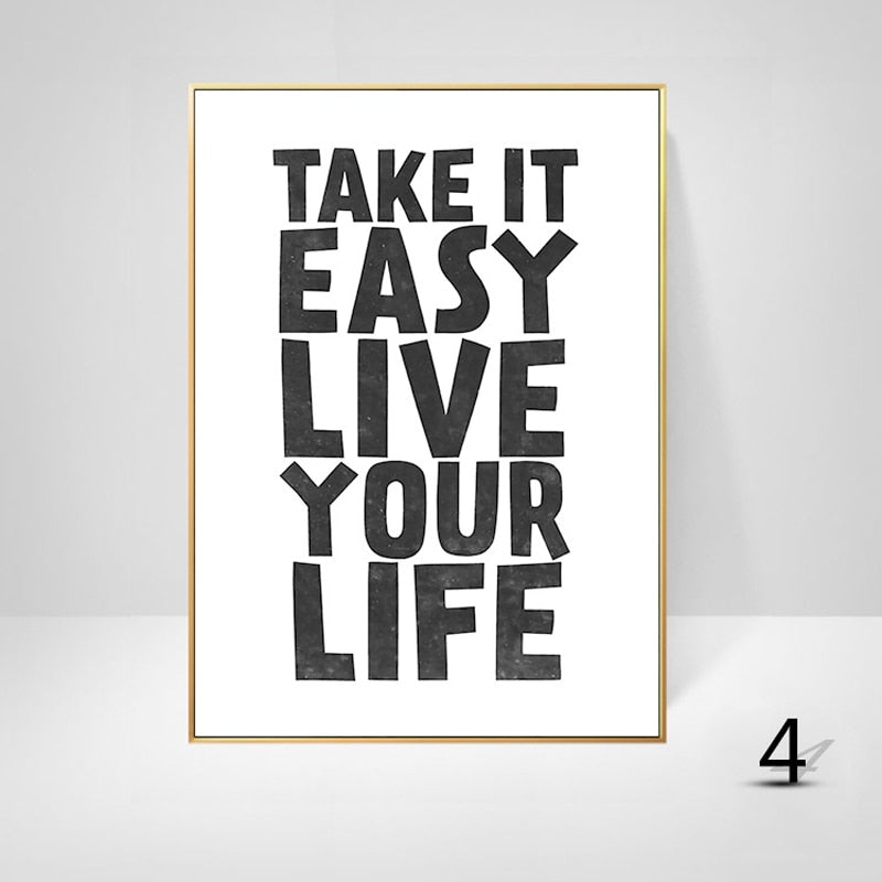 CORX Designs - Black and White Quote Canvas Art - Review