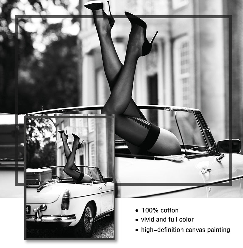 CORX Designs - Black and White Vintage Magazine Canvas Art - Review