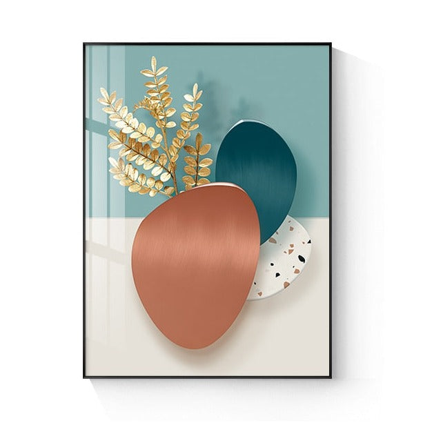 CORX Designs - Black Copper Geometric Canvas Art - Review