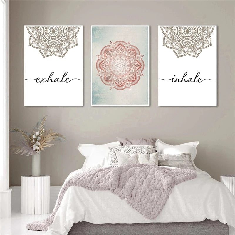 CORX Designs - Mandala Mindfulness Zen Canvas Art - Review