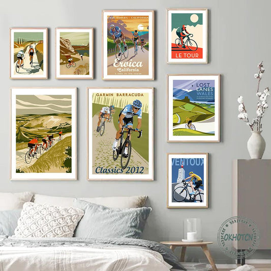 CORX Designs - Cycling Race Tour Canvas Art - Review