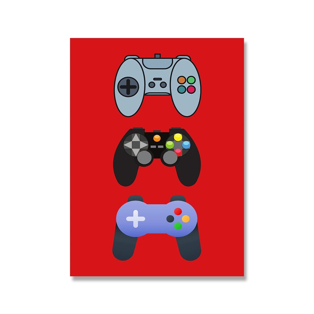 CORX Designs - Gamer Playstation Gaming Geek Wall Art Canvas - Review
