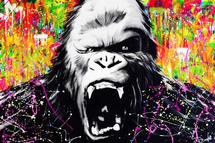CORX Designs - Angry Gorilla Pop Art Canvas - Review