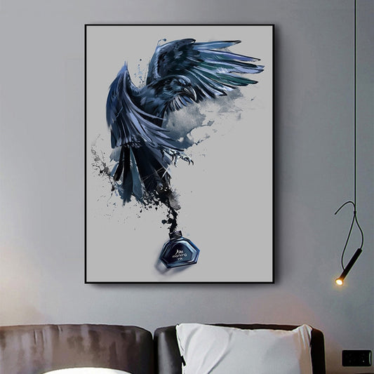 CORX Designs - Dark Blue Eagle Canvas Art - Review