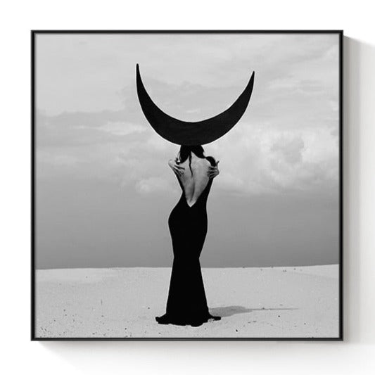 CORX Designs - Black and White Beauty Fashion Canvas Art - Review