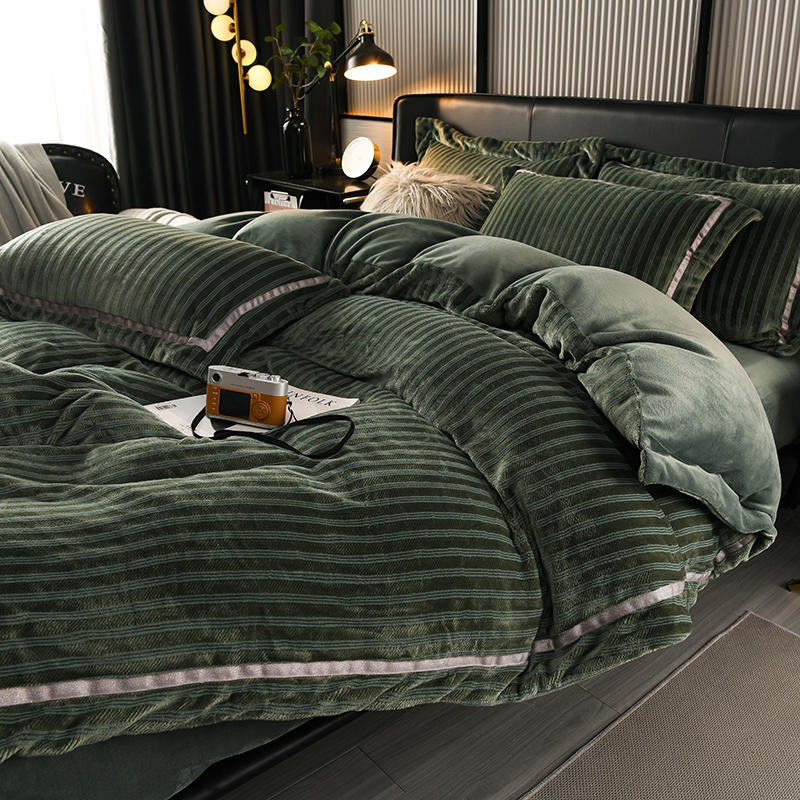 CORX Designs - Willow Velvet Duvet Cover Bedding Set - Review