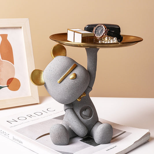 CORX Designs - Cute Bear Tray Statue - Review