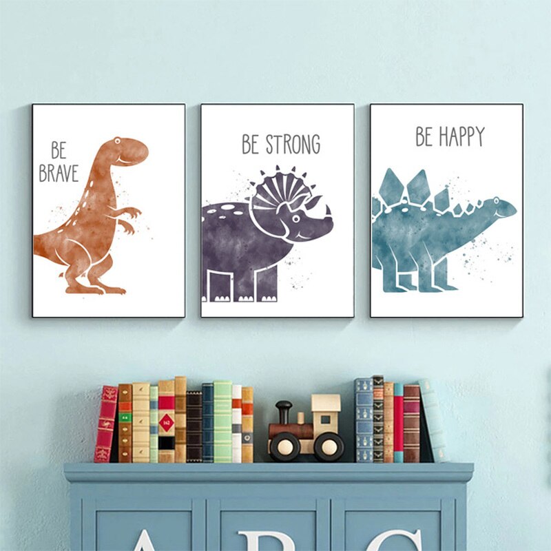 CORX Designs - Cute Dinosaur Canvas Art - Review