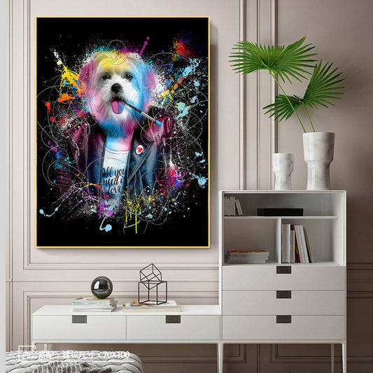 CORX Designs - Graffiti Cute Dogs Canvas Art - Review