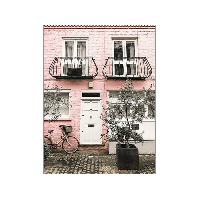 CORX Designs - Pink Car Rome Window Car Canvas Art - Review