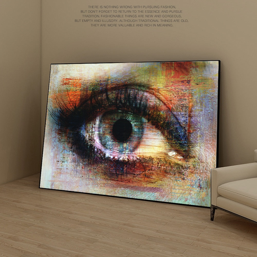 CORX Designs - Abstract Eye Canvas Art - Review