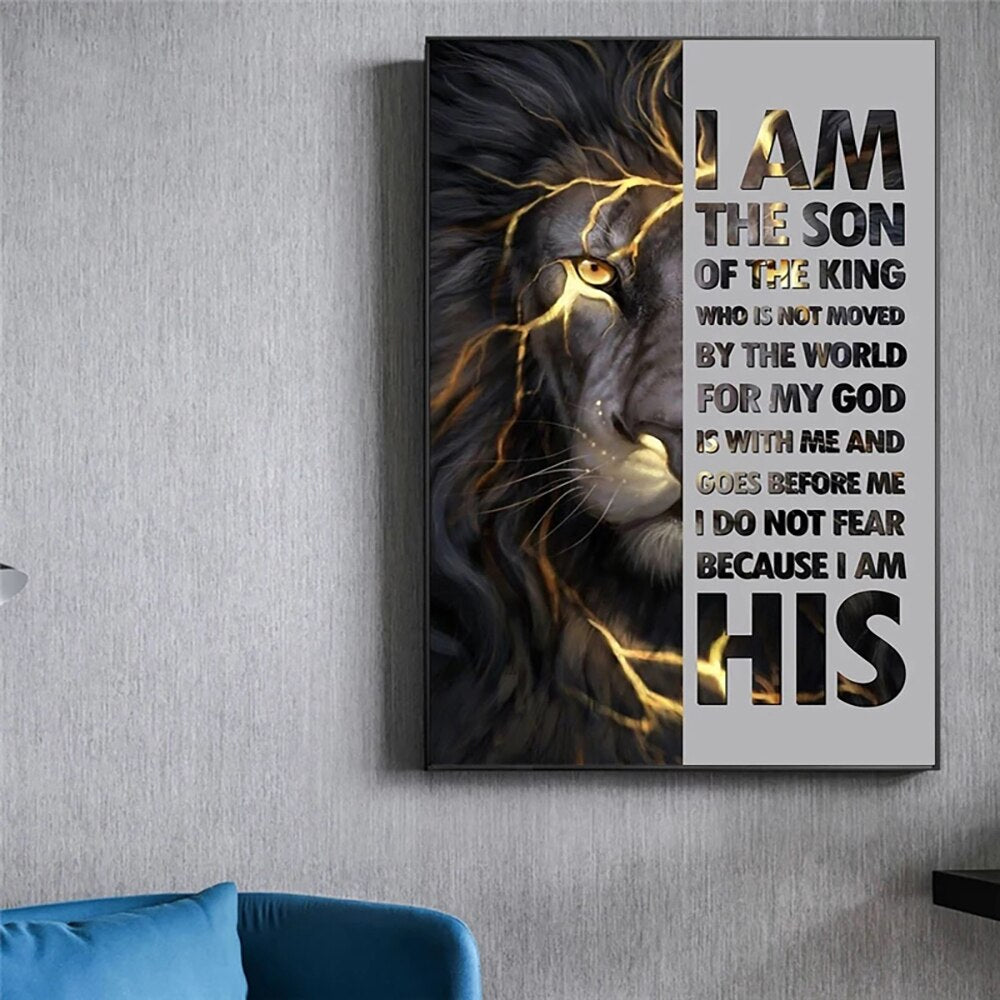 CORX Designs - Lion Motivational Canvas Art - Review