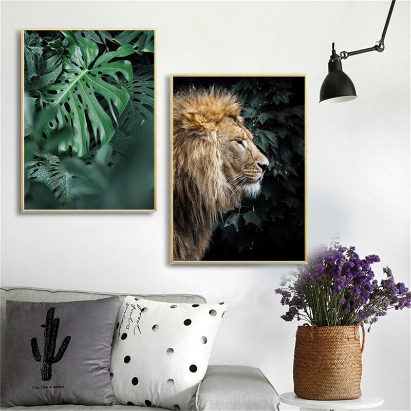 CORX Designs - Animal in Tropical Rainforest Canvas Art - Review