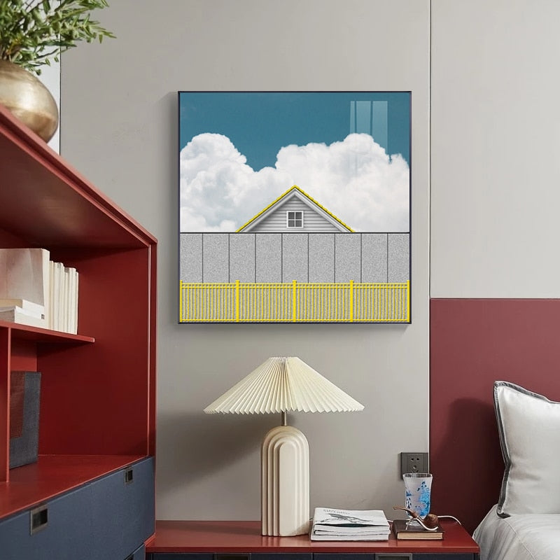 CORX Designs - Yellow Street Light Canvas Art - Review