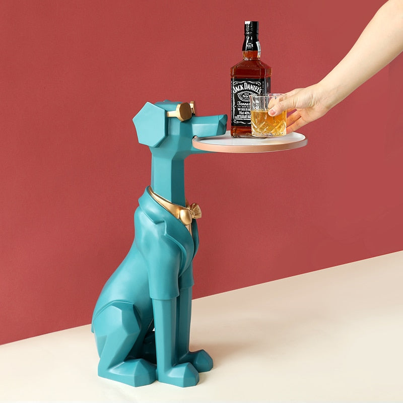 CORX Designs - Sitting Dog Tray Statue - Review