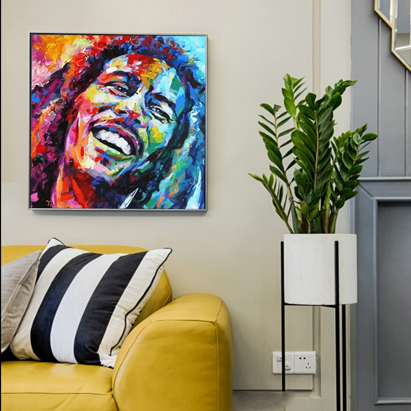 CORX Designs - Bob Marley Colorful Canvas Art - Review