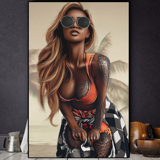 CORX Designs - Pop Art Sexy Tattoo Woman Canvas - Review