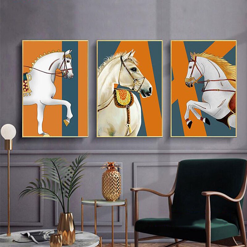 CORX Designs - Three White Horses Canvas Art - Review