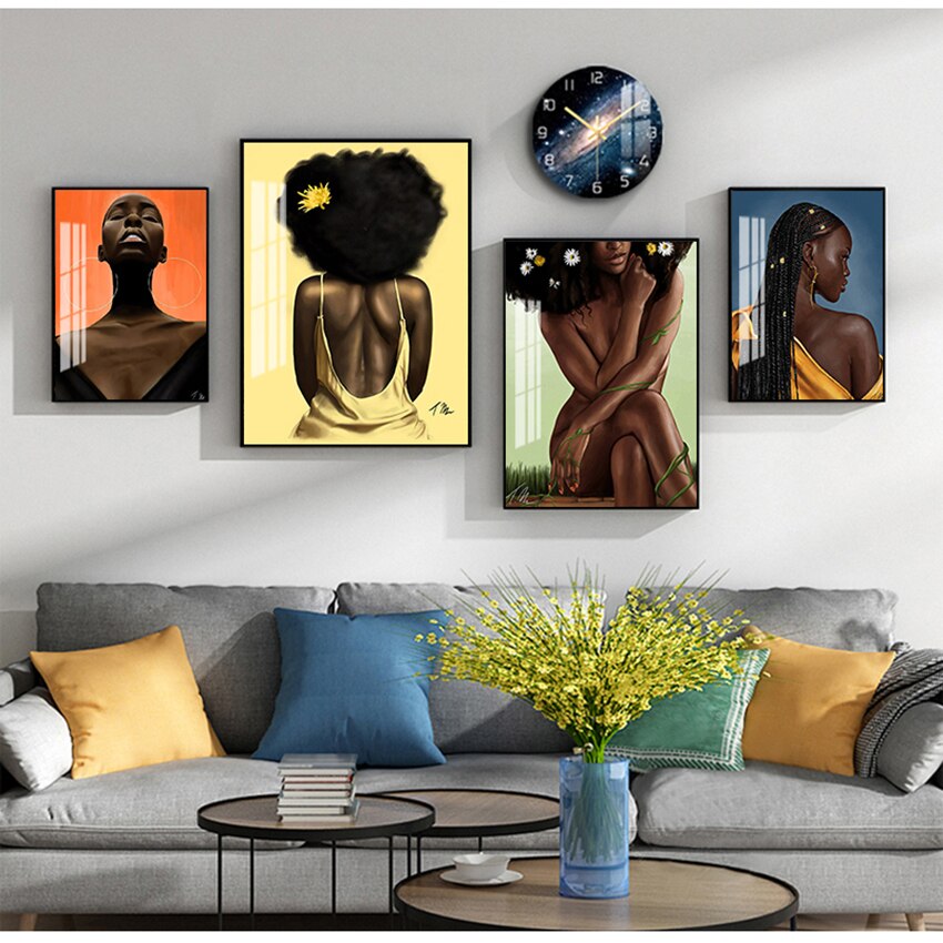 CORX Designs - African Art Black Woman Portrait Canvas - Review