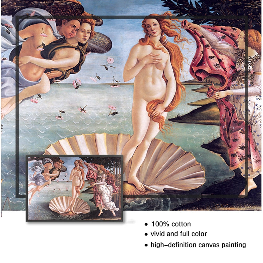 CORX Designs - Birth of Venus by Sandro Botticelli Canvas Art - Review