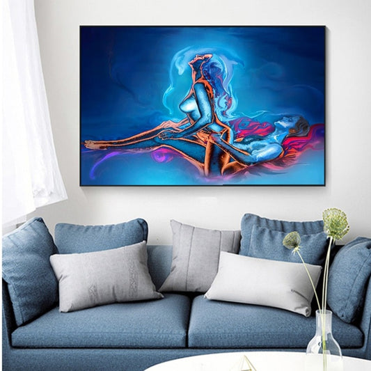 CORX Designs - Make Love Neon Canvas Art - Review