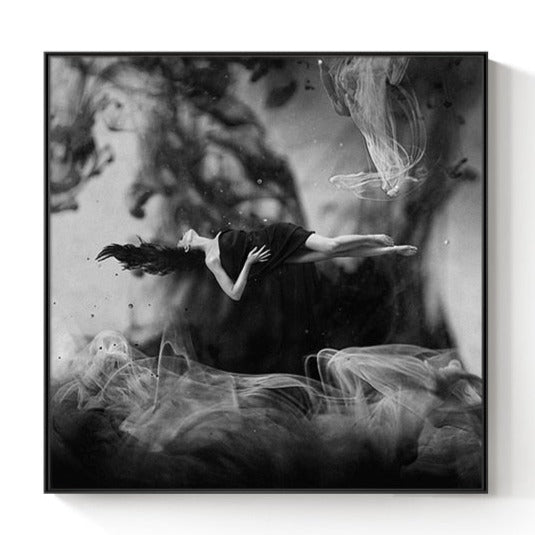 CORX Designs - Black and White Beauty Fashion Canvas Art - Review