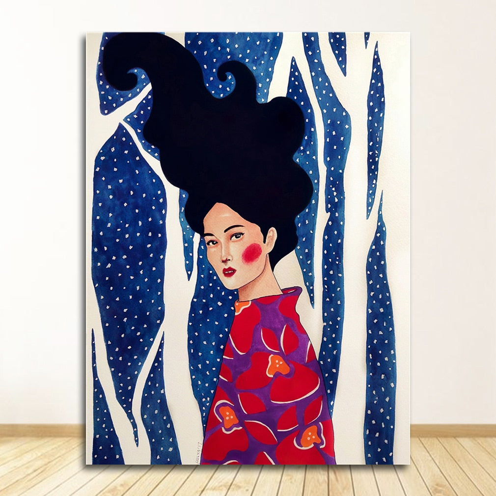 CORX Designs - Big Hair Girl Canvas Art - Review
