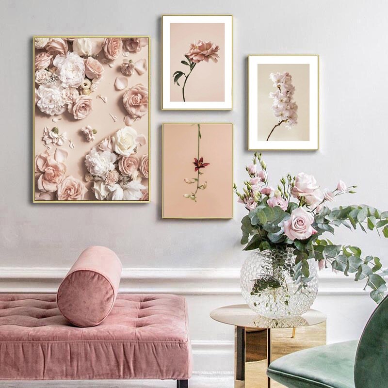 CORX Designs - Pink Peony Rose Flower Canvas Art - Review