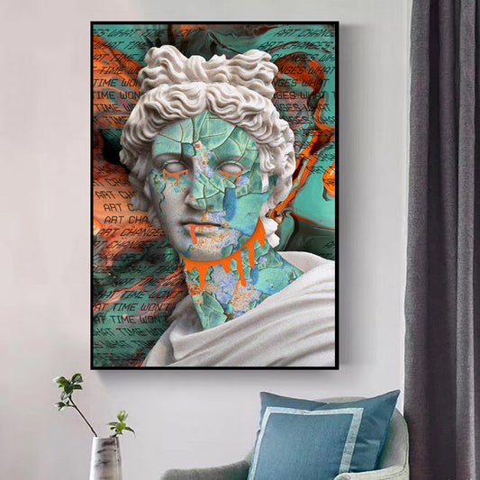 CORX Designs - Funny David Statue Canvas Art - Review