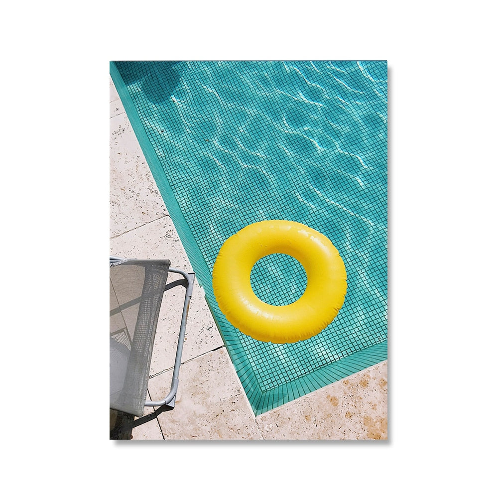 CORX Designs - Swimming Pool Float Canvas Art - Review