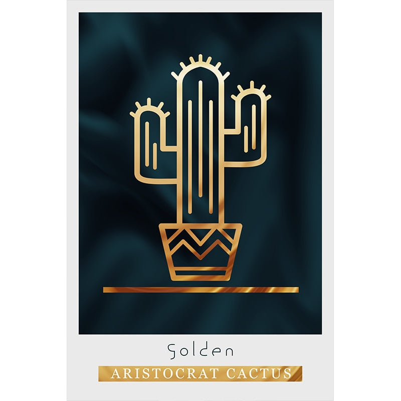 CORX Designs - Golden Cactus Canvas Art - Review