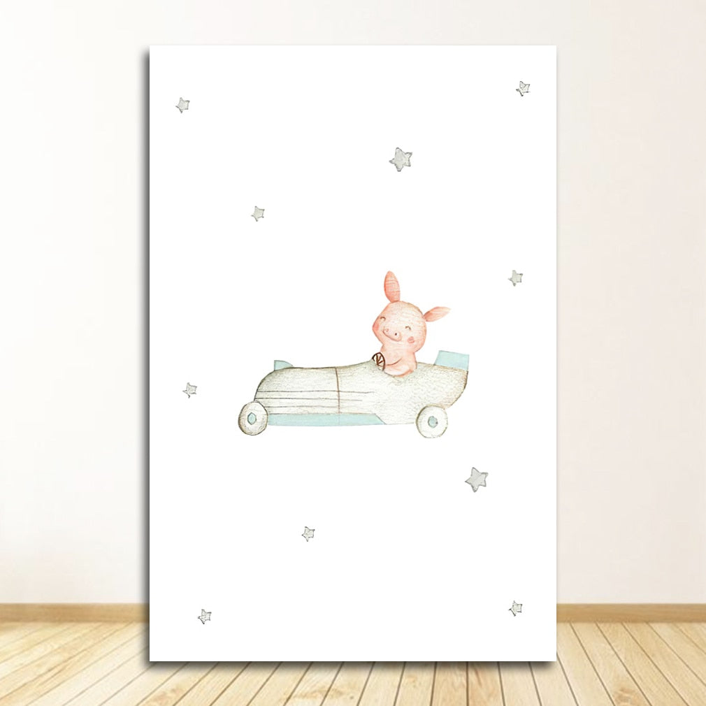 CORX Designs - Baby Boy & Girl Nursery Canvas Art - Review
