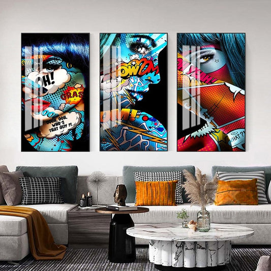 CORX Designs - Graffiti Women Portrait Canvas Art - Review