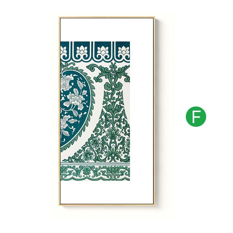 CORX Designs - Traditional Chinese Porcelain Pattern Canvas Art - Review