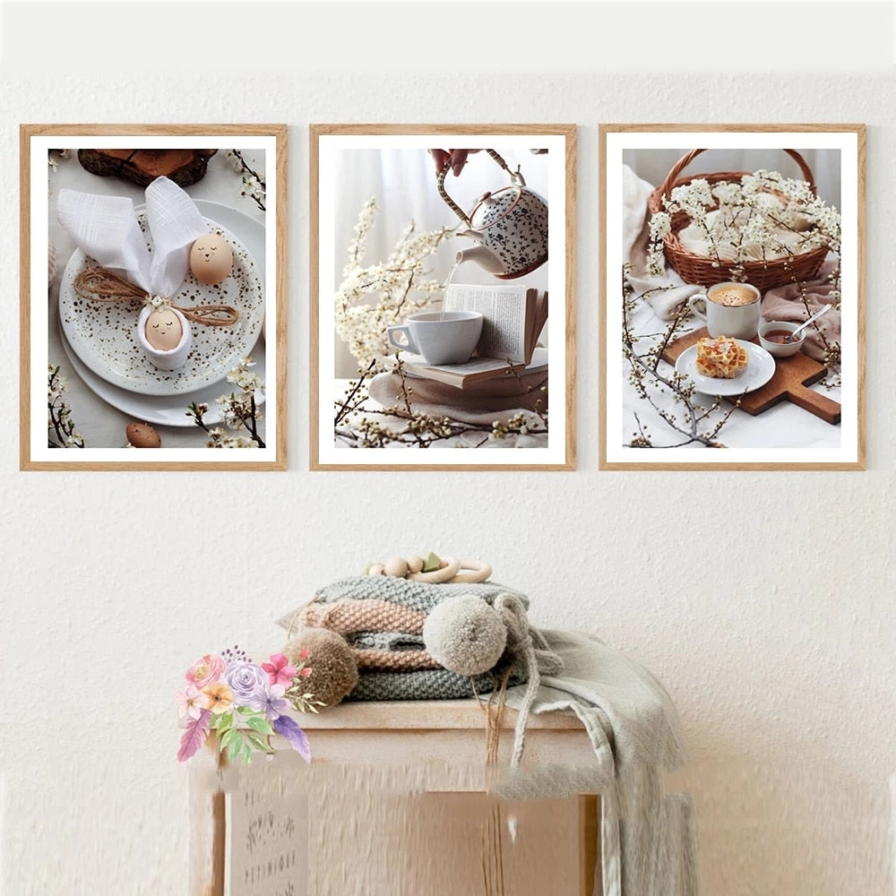 CORX Designs - Breakfast Tea Egg Bread Canvas Art - Review