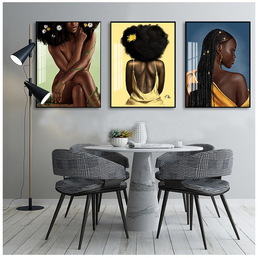 CORX Designs - African Art Black Woman Portrait Canvas - Review