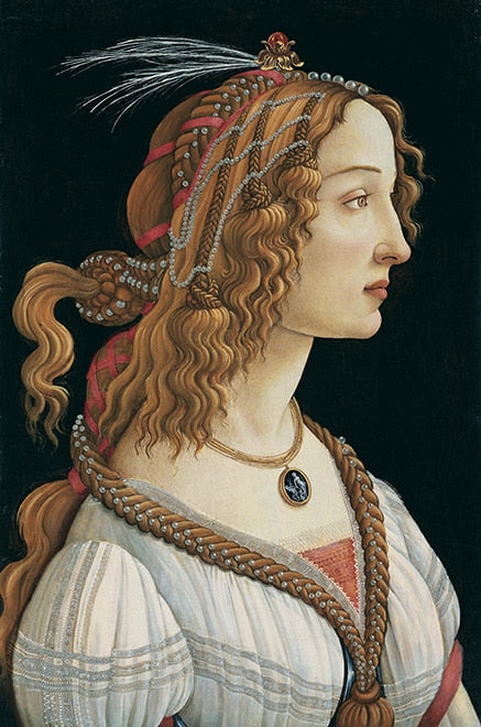 CORX Designs - Portrait of a Young Woman by Sandro Botticelli Canvas Art - Review