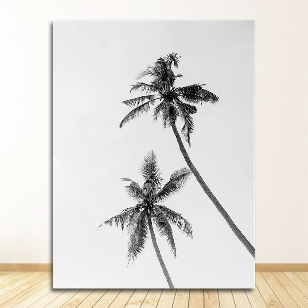 CORX Designs - Black and White Ocean Surfing Coastal Beach Canvas Art - Review