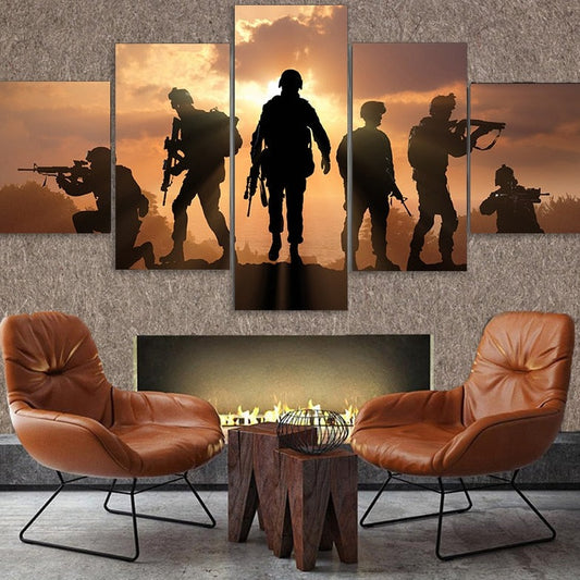 CORX Designs - Patriotic US Army Sunset Canvas Art - Review