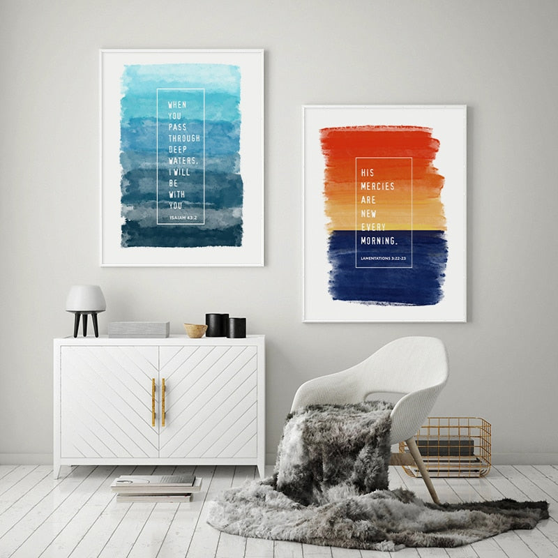 CORX Designs - Bible Verse Christian Canvas Art - Review