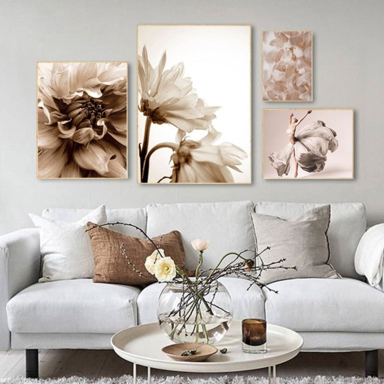 CORX Designs - Woman Dancing Flower Pampas Grass Canvas Art - Review