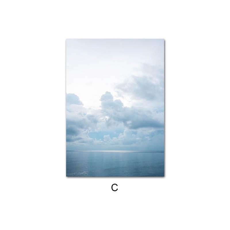 CORX Designs - Blue Ocean Sea Wave Landscape Canvas Art - Review