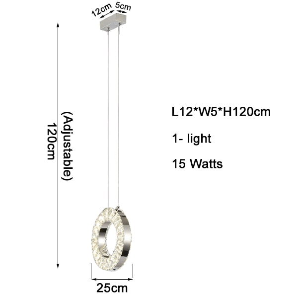CORX Designs - Luxury Crystal Ring Chandelier - Review