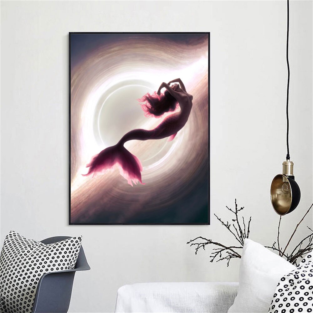 CORX Designs - Pink Mermaid Canvas Art - Review