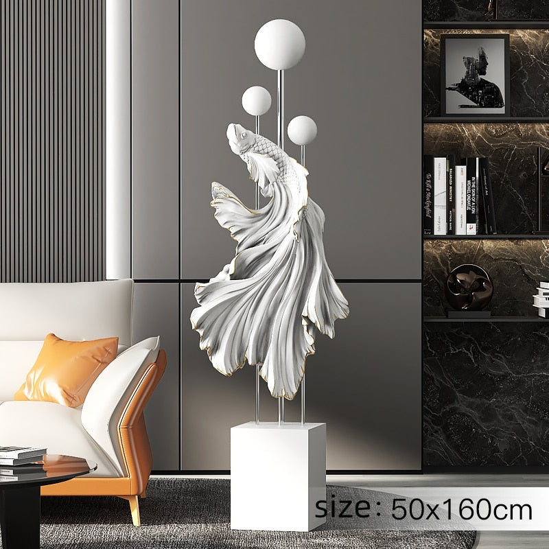 CORX Designs - Siamese Fighting Fish Large Lobby Statue - Review
