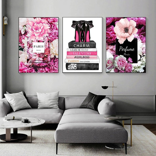 CORX Designs - Fashion Handbag Paris Perfume Canvas Art - Review