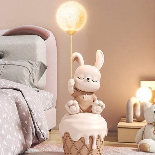 CORX Designs - Cute Bunny Statue with Light and Bluetooth Speaker - Review